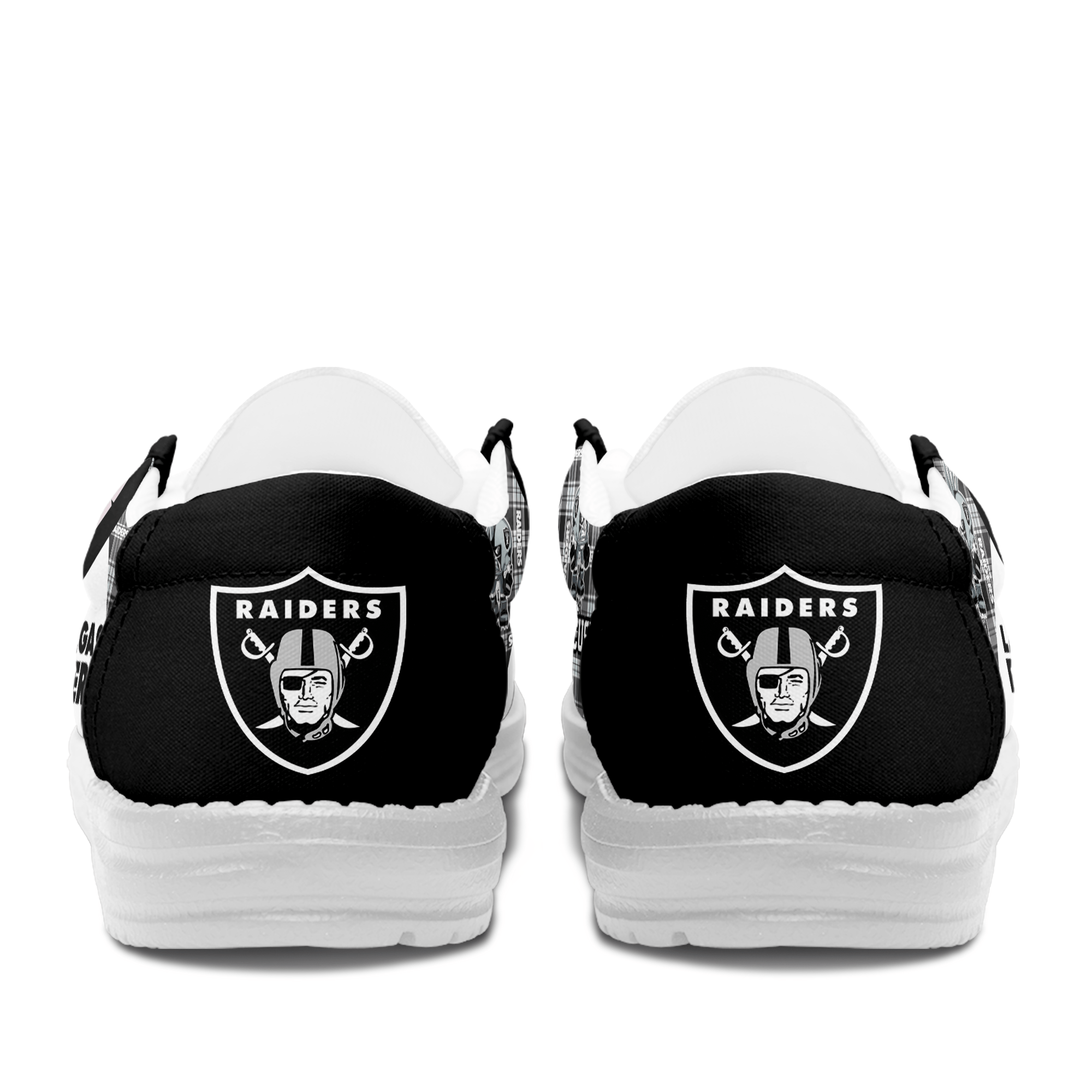 Sportwearmerch Las Vegas Raiders Personalized Hey Dude Shoes For Men And Women