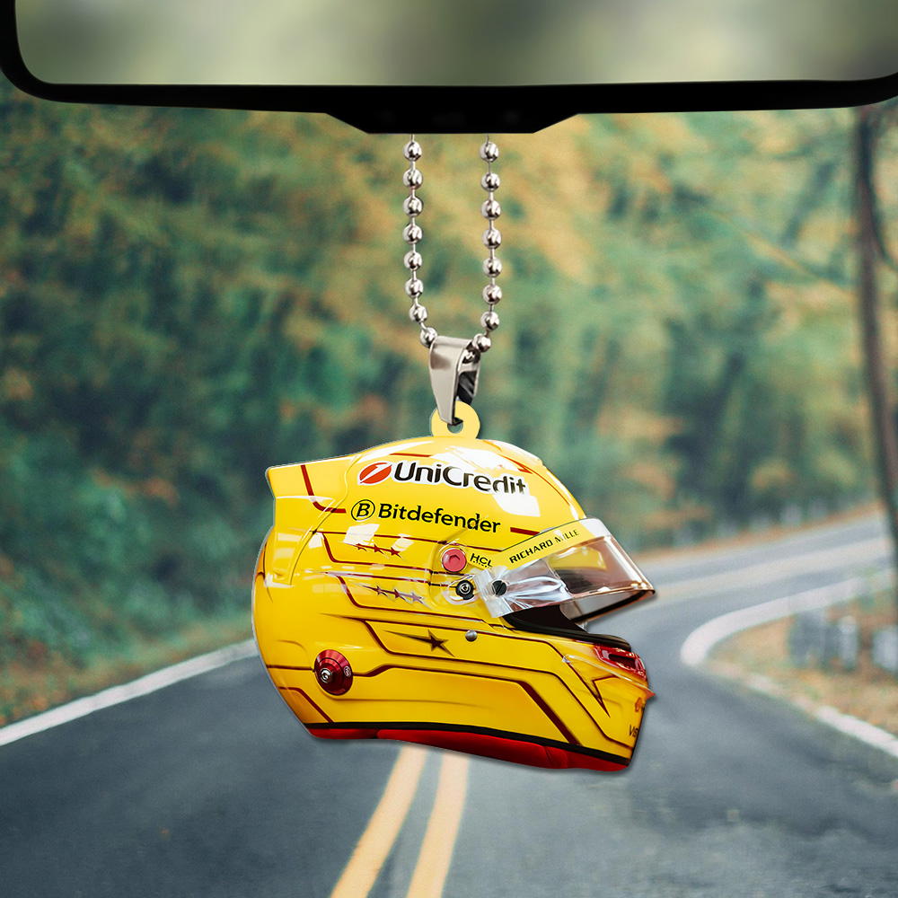 Sportwearmerch Lewis Hamilton F1 Racing Personalized New Car Ornament For Fan