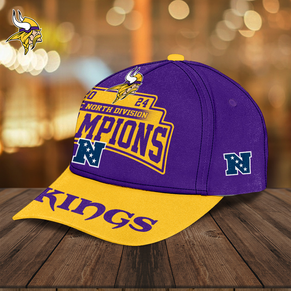 Sportwearmerch Minnesota Vikings NFL Personalized Sports Classic Cap For Fans