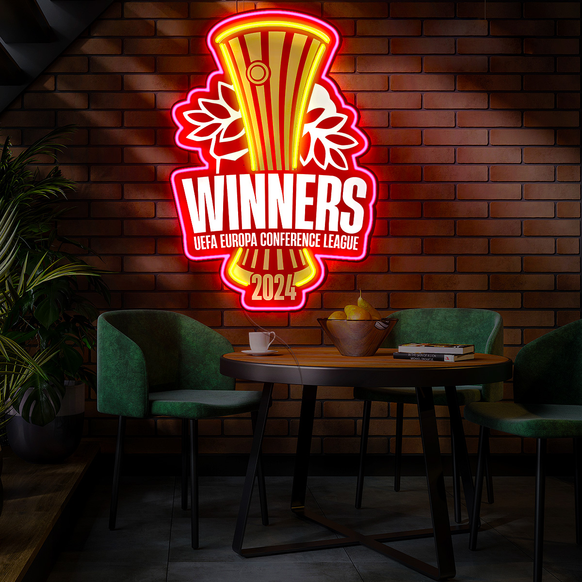 Sportwearmerch Olympiakos F.C. Personalized LED Neon Sign For Fan