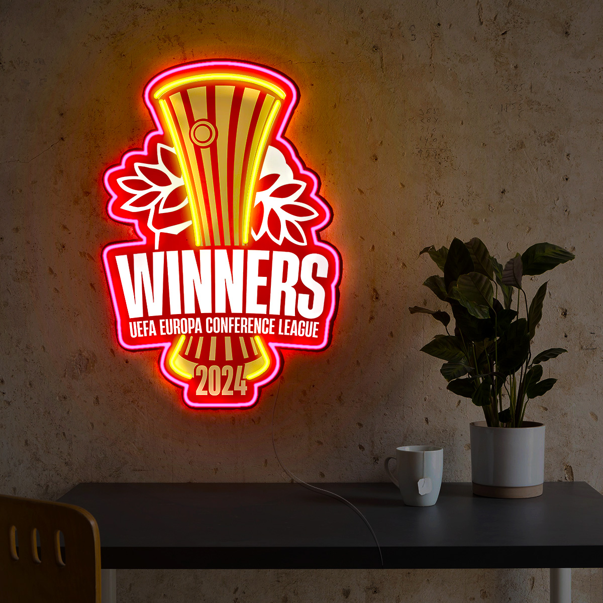 Sportwearmerch Olympiakos F.C. Personalized LED Neon Sign For Fan