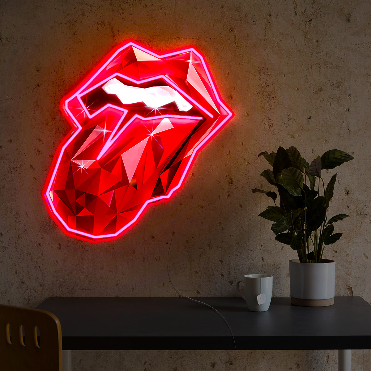 Sportwearmerch The Rolling Stones Music Personalized LED Neon Sign For Fan