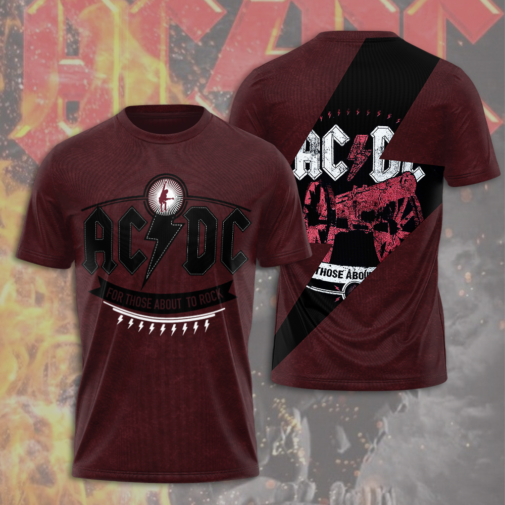 AC/DC Music T Shirt Gifts For Fans
