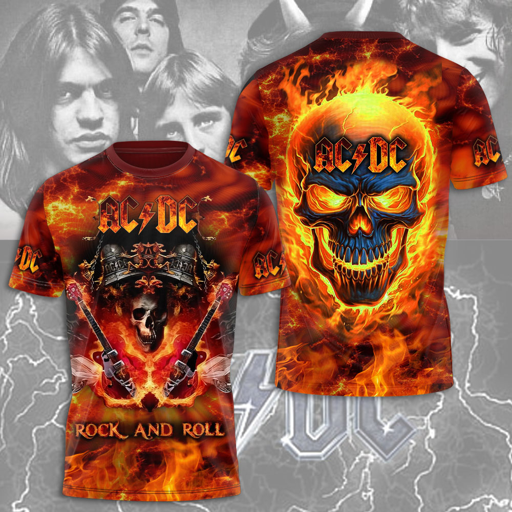 AC/DC Music T Shirt Gifts For Fans