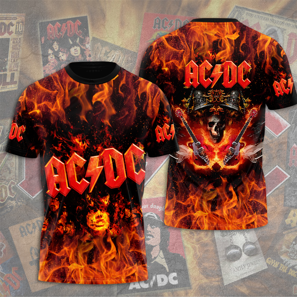 AC/DC Music T Shirt Gifts For Fans