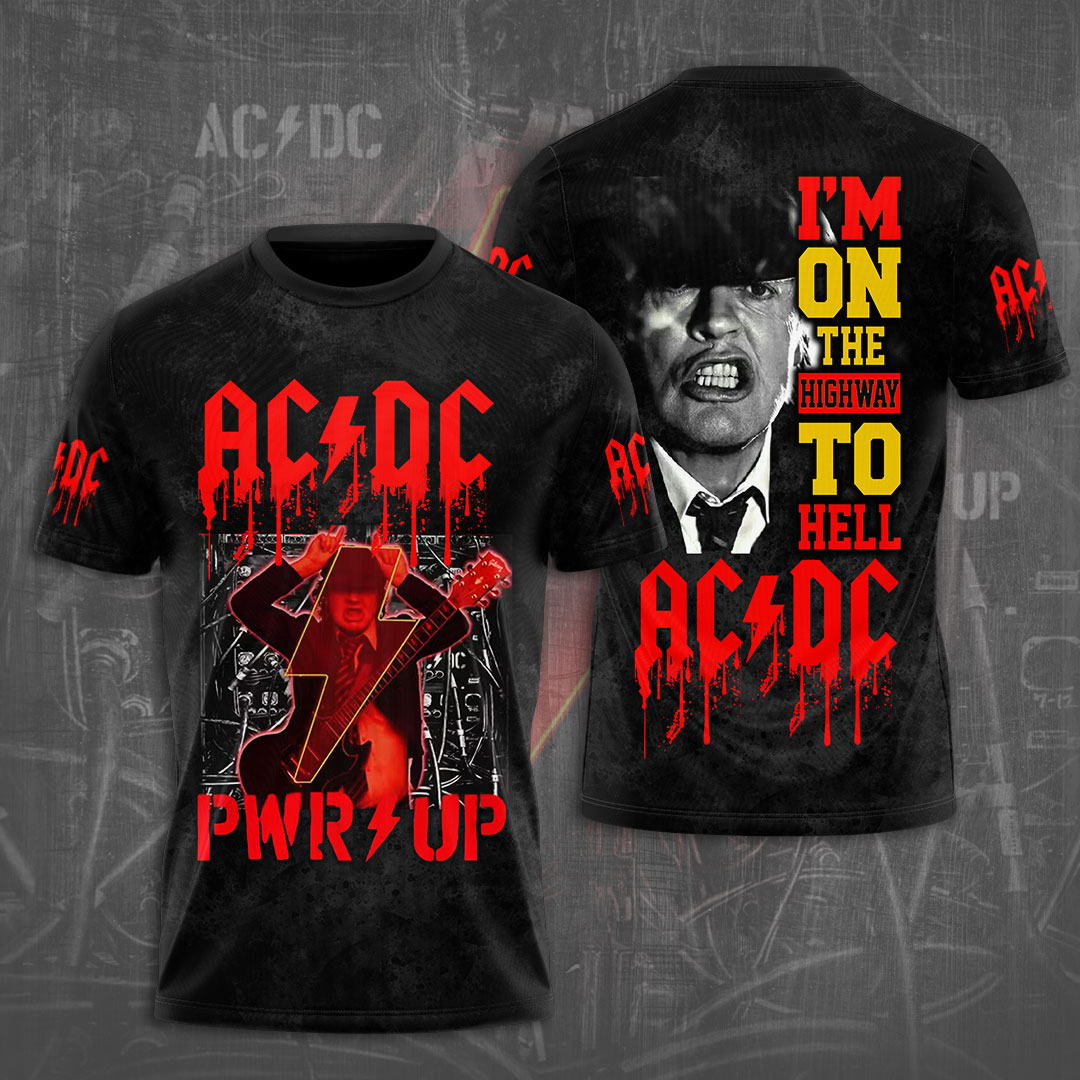AC/DC Music T Shirt Gifts For Fans