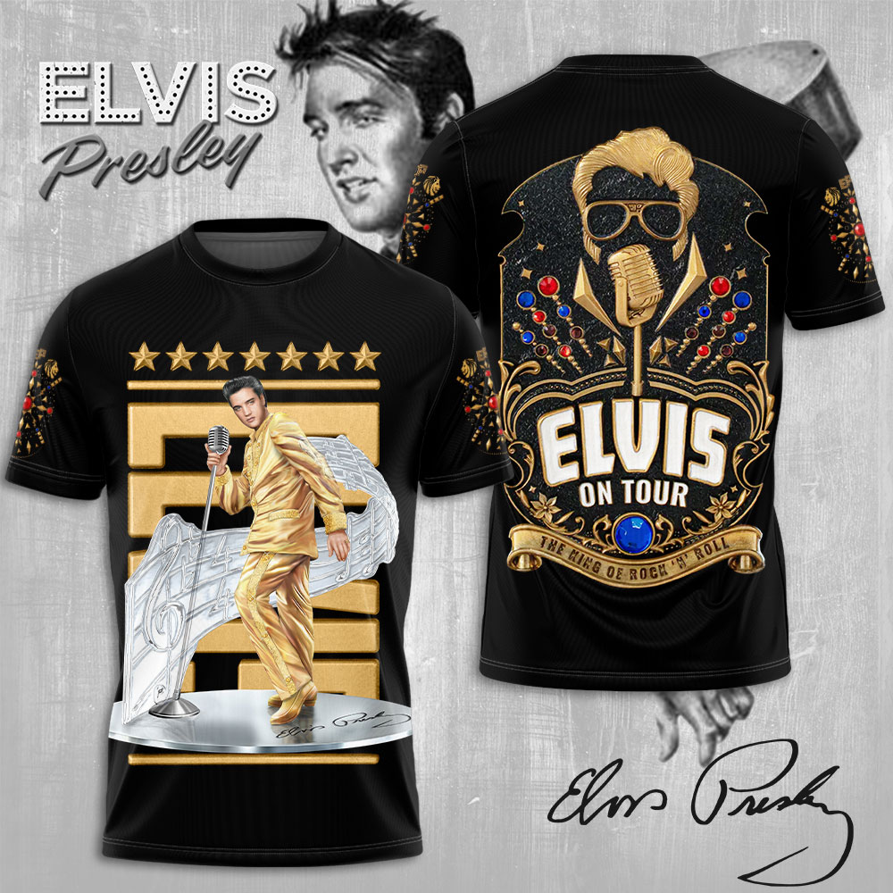 Elvis Presley Music T Shirt Gifts For Fans
