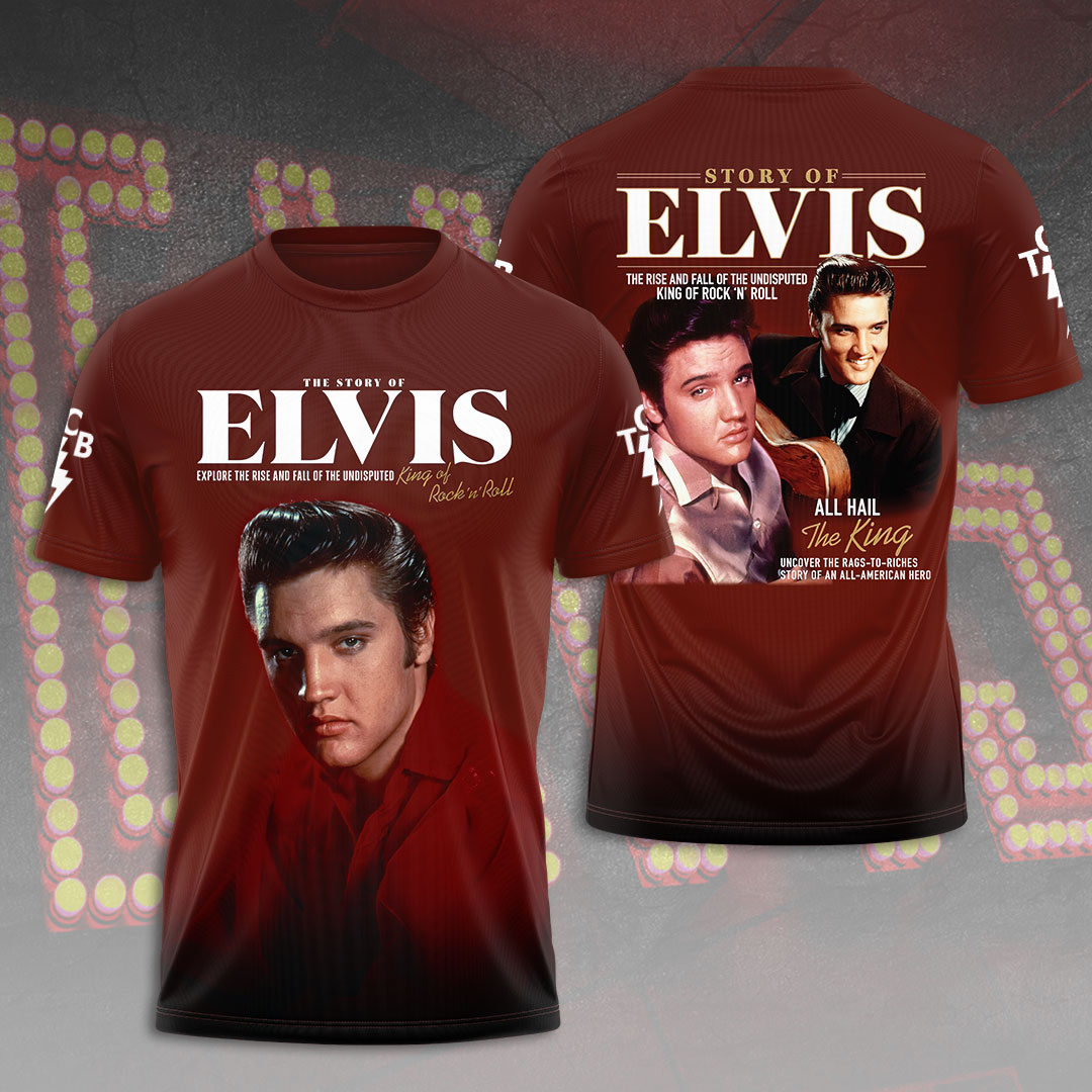 Elvis Presley Music T Shirt Gifts For Fans