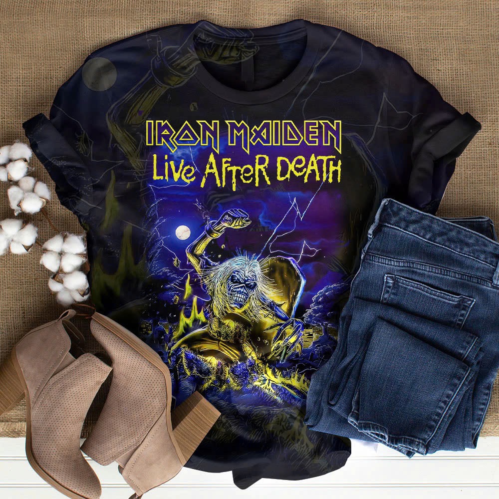 Iron Maiden Music T Shirt Gifts For Fans