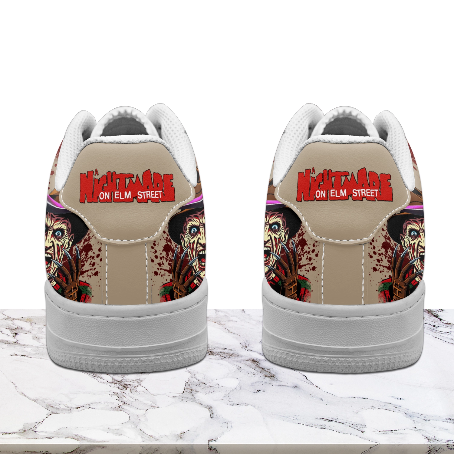 Sportwearmerch Frederick Charles Krueger x Halloween Air Low-Top Sneakers Shoes For Men And Women