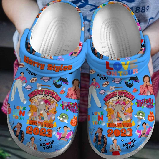 Footwearmerch Harry Styles Singer Music Crocband Crocs Clogs Shoes Comfortable For Men Women