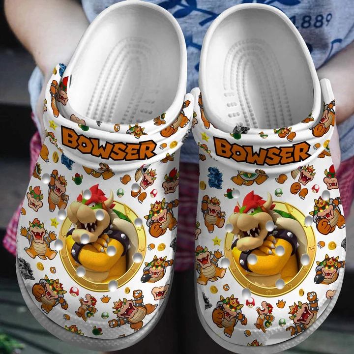 Footwearmerch Super Mario Clogs Crocband Crocs Shoes Comfortable
