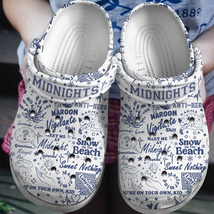 Footwearmerch Taylor Swift Crocs Comfortable Crocband Clogs Shoes