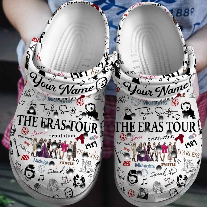 Footwearmerch Taylor Swift Crocs Clogs Comfortable Shoes Crocband