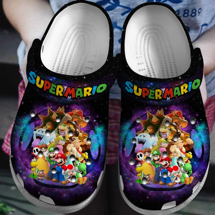 Footwearmerch Super Mario Clogs Crocband Shoes Crocs Comfortable