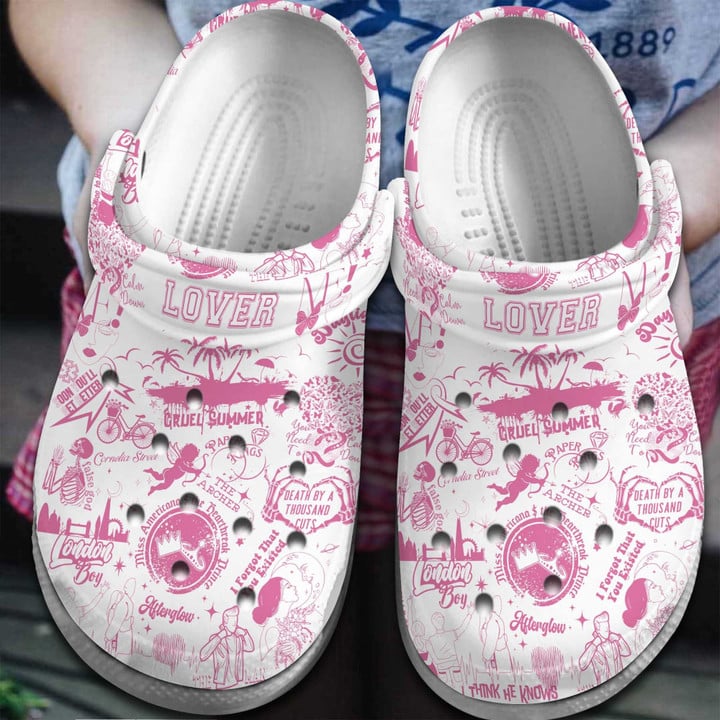 Footwearmerch Taylor Swift Crocband Comfortable Crocs Shoes Clogs For Men Women