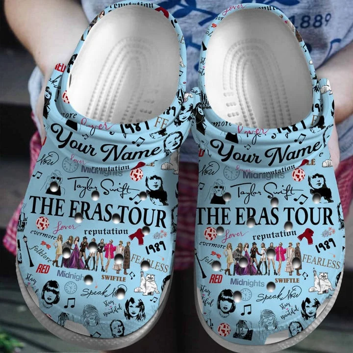 Footwearmerch Taylor Swift Clogs Crocs Crocband Shoes Comfortable For Men Women