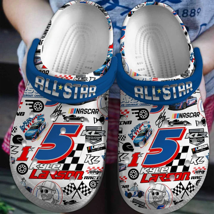 Footwearmerch NASCA National Association for Stock Car Auto Racing Crocband Shoes Clogs Crocs