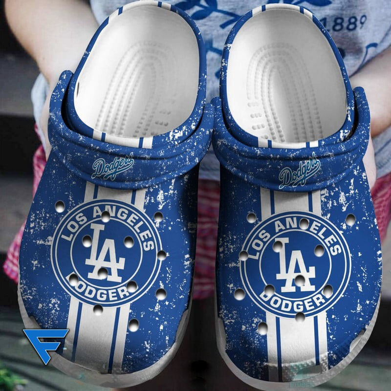 Footwearmerch Los Angeles Dodgers MLB Sport Crocs Clogs Crocband Shoes Comfortable For Men Women and Kids
