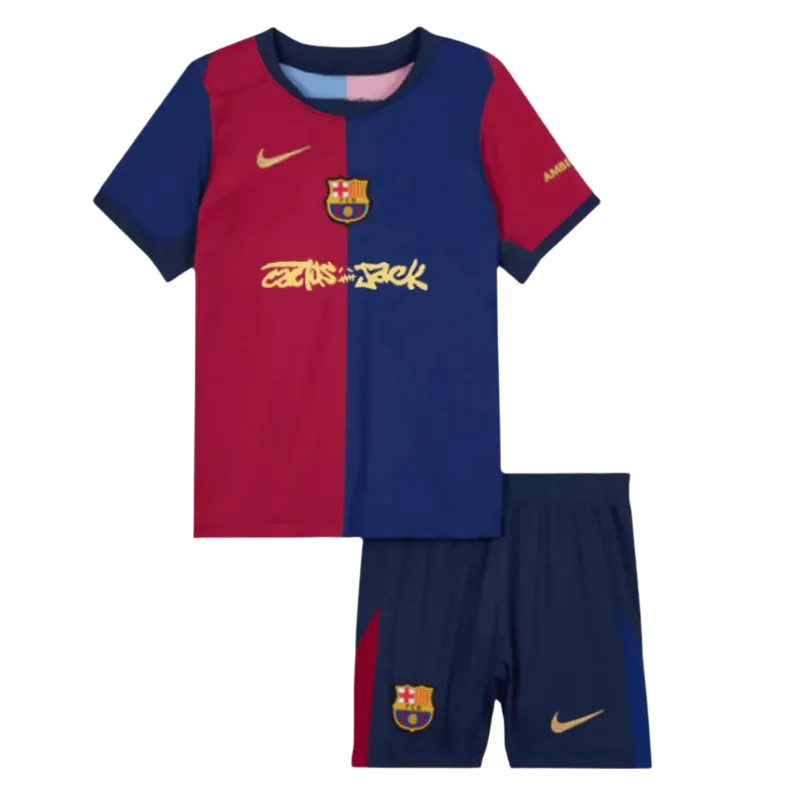 24/25 Kids Barcelona Home Cactus Jack