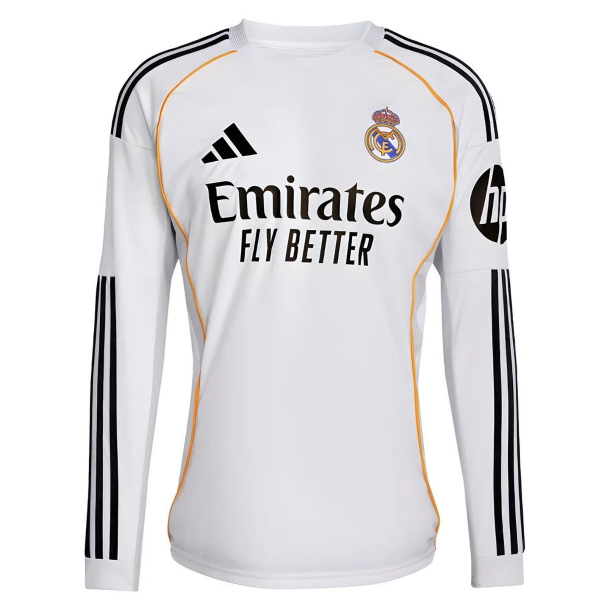 25/26 Real Madrid Home Long Sleeve