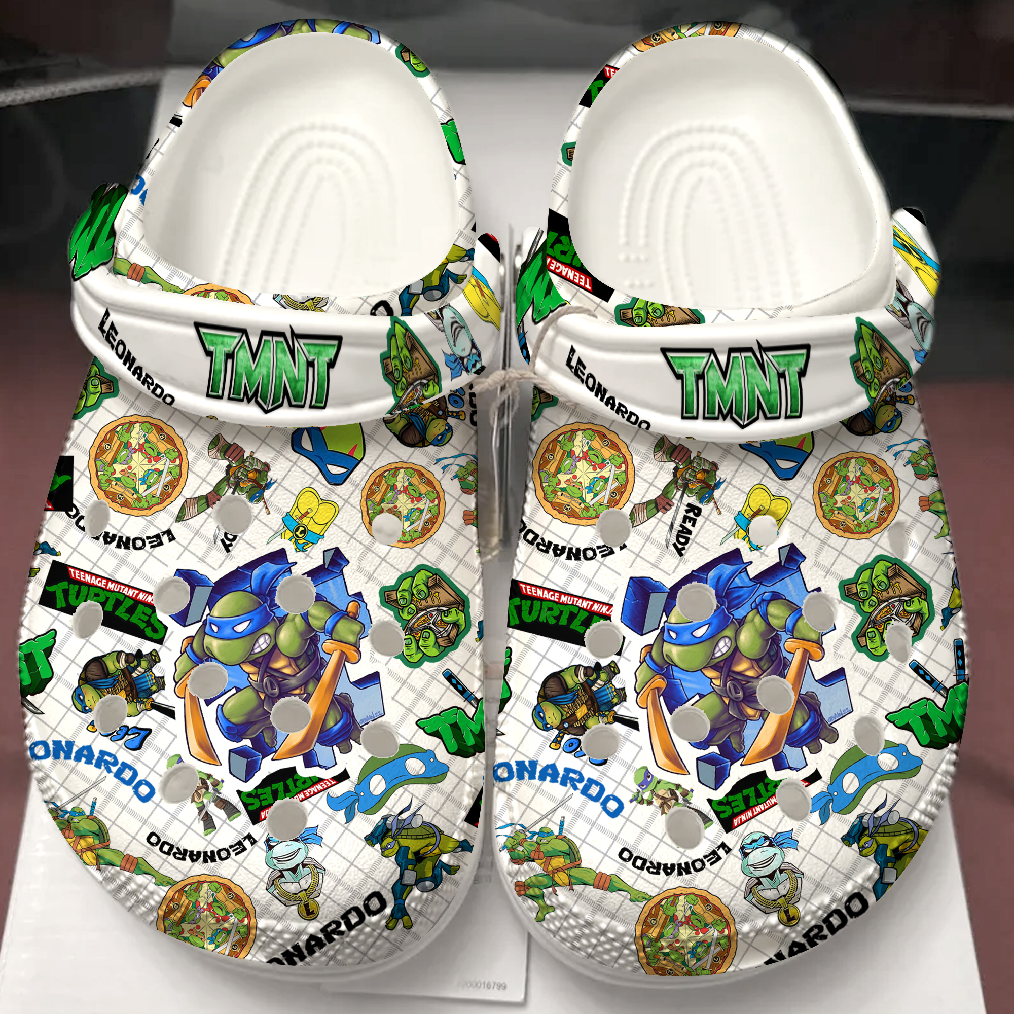 Footwearmerch Teenage Mutant Ninja Turtles Movie Crocs Crocband Clogs Shoes Comfortable For Men Women and Kids