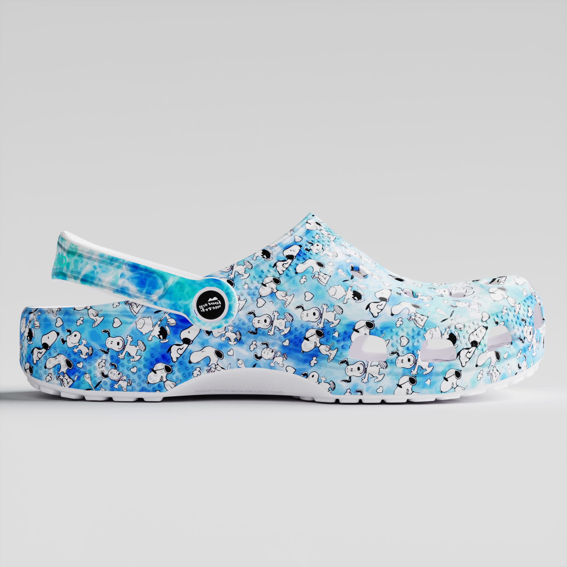 Footwearmerch Tie-dye Snoopy Gifts Crocs Clog Shoes