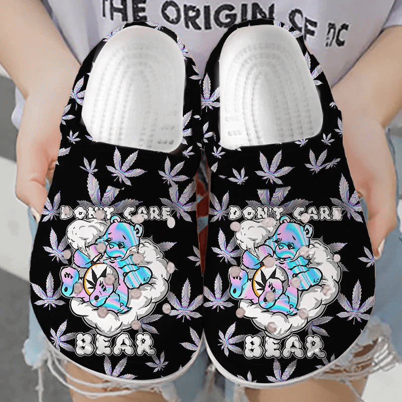 Footwearmerch 420 Bear Crocs Clogs Comfortable Shoes Crocband For Men Women