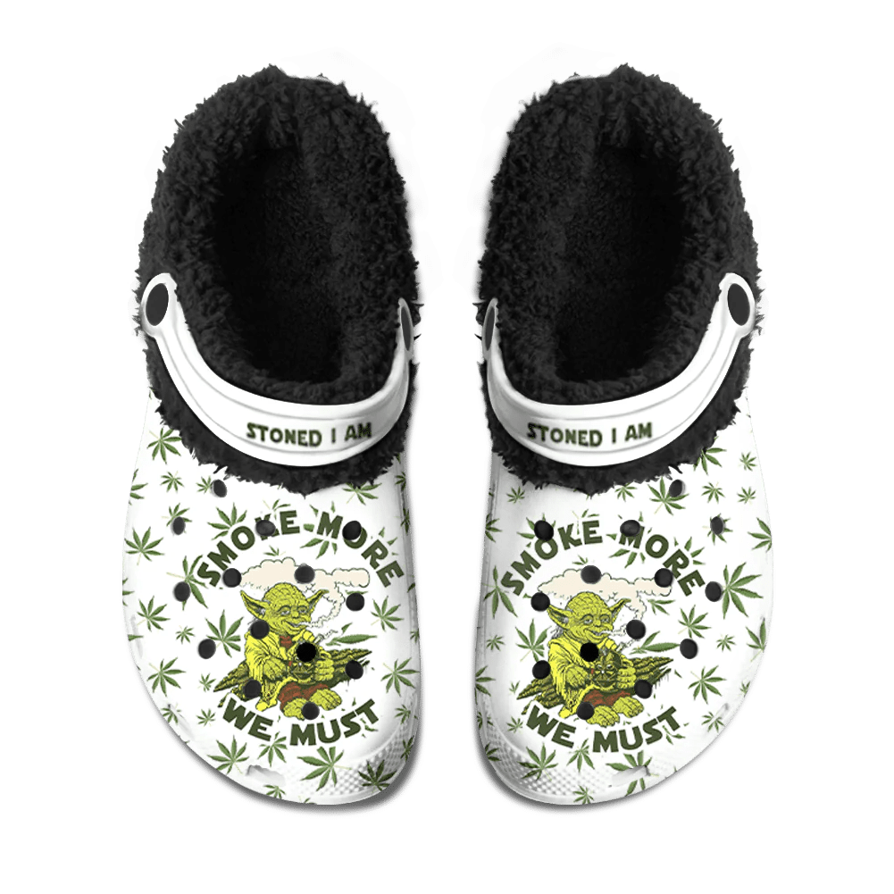 Footwearmerch 420 Bear Crocs Fuzzy Crocband Clogs Comfortable Shoes For Men Women