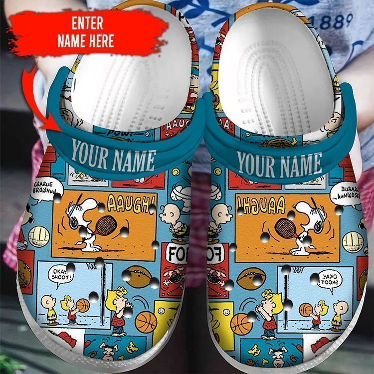 Footwearmerch Aaugh Snoopy Lover Clog Shoes