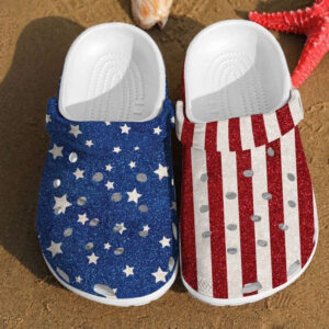 Footwearmerch America Flag Independence Us Day Th Of July Gifts Clog Shoes