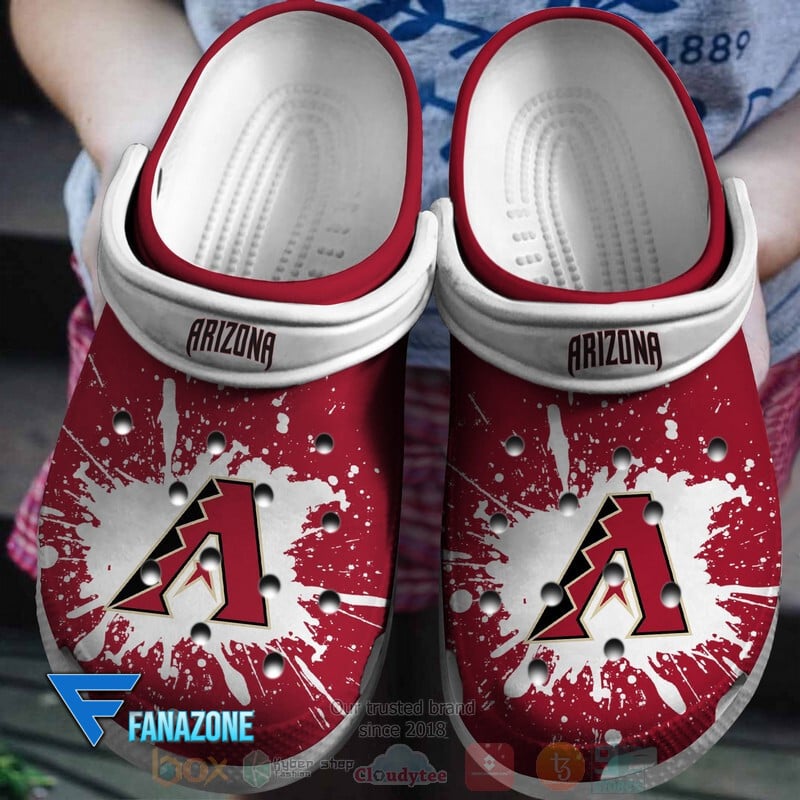 Footwearmerch Arizona Diamondbacks MLB Sport Crocs Clogs Crocband Shoes Comfortable For Men Women and Kids