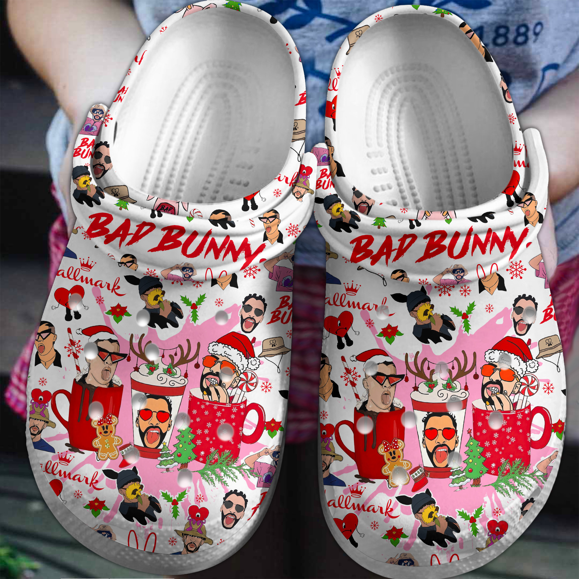 Footwearmerch Bad Bunny Music Crocs Crocband Clogs Shoes Comfortable For Men Women and Kids1