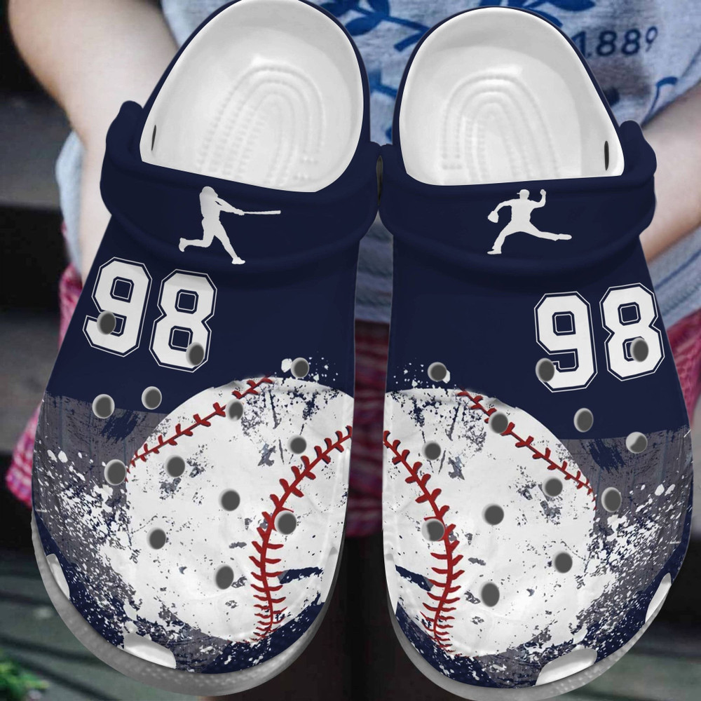 Footwearmerch Baseball All Color Series For Mens And Womens Gift For Fan Classic Water Rubber clog Shoes Comfy Footwear