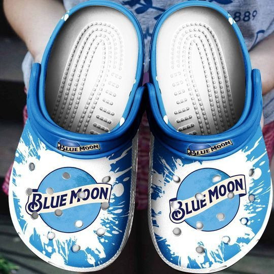 Footwearmerch Blue Moon Beer Drink Gift Rubber clog Shoes Comfy Footwear
