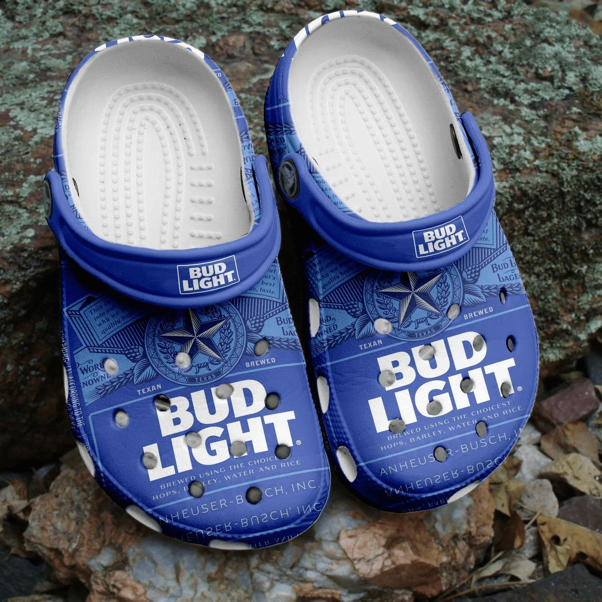 Footwearmerch Bud Light Beer Crocs Crocband Clogs Shoes Comfortable For Men Women