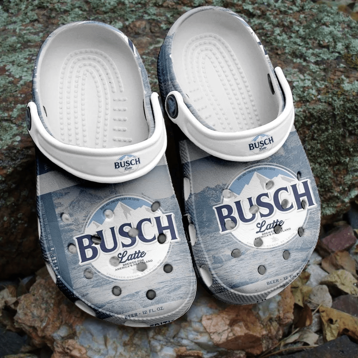 Footwearmerch Busch Latte Beer Crocs Comfortable Crocband Shoes Clogs For Men Women