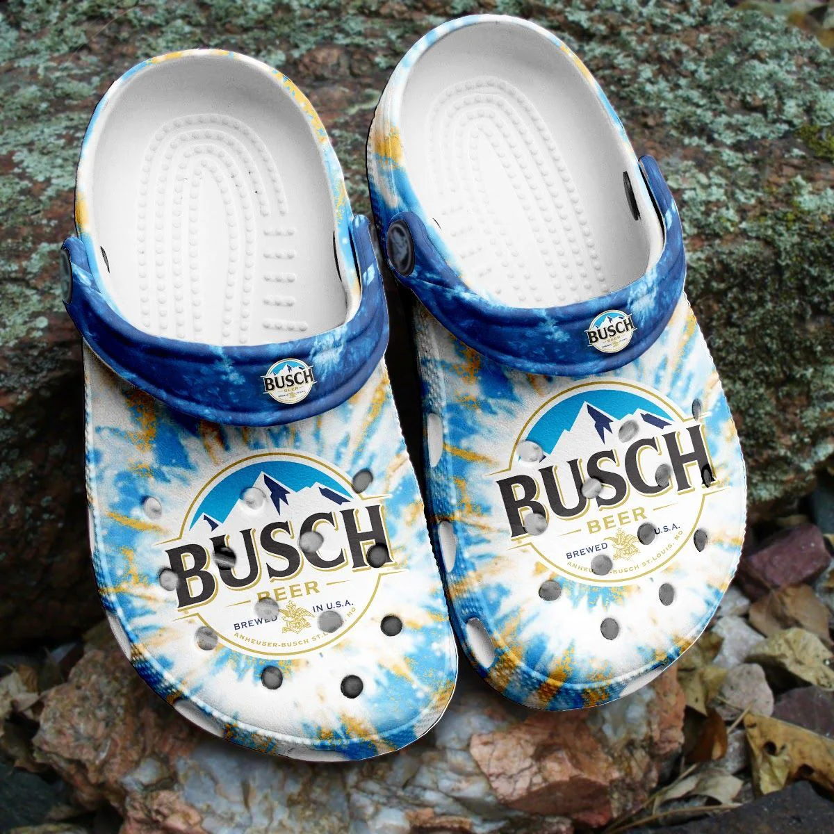 Footwearmerch Busch Light Beer Crocband Comfortable Crocs Shoes Clogs For Men Women