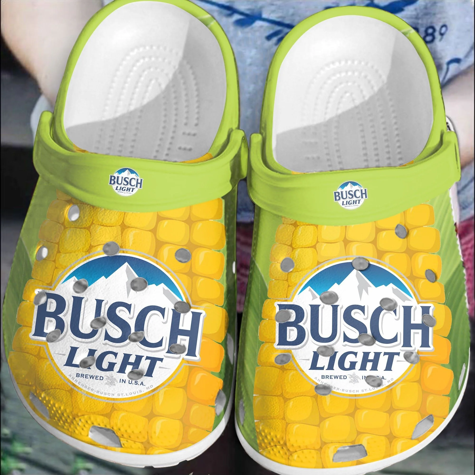 Footwearmerch Busch Light Beer Crocs Shoes Clogs Comfortable Crocband For Men Women
