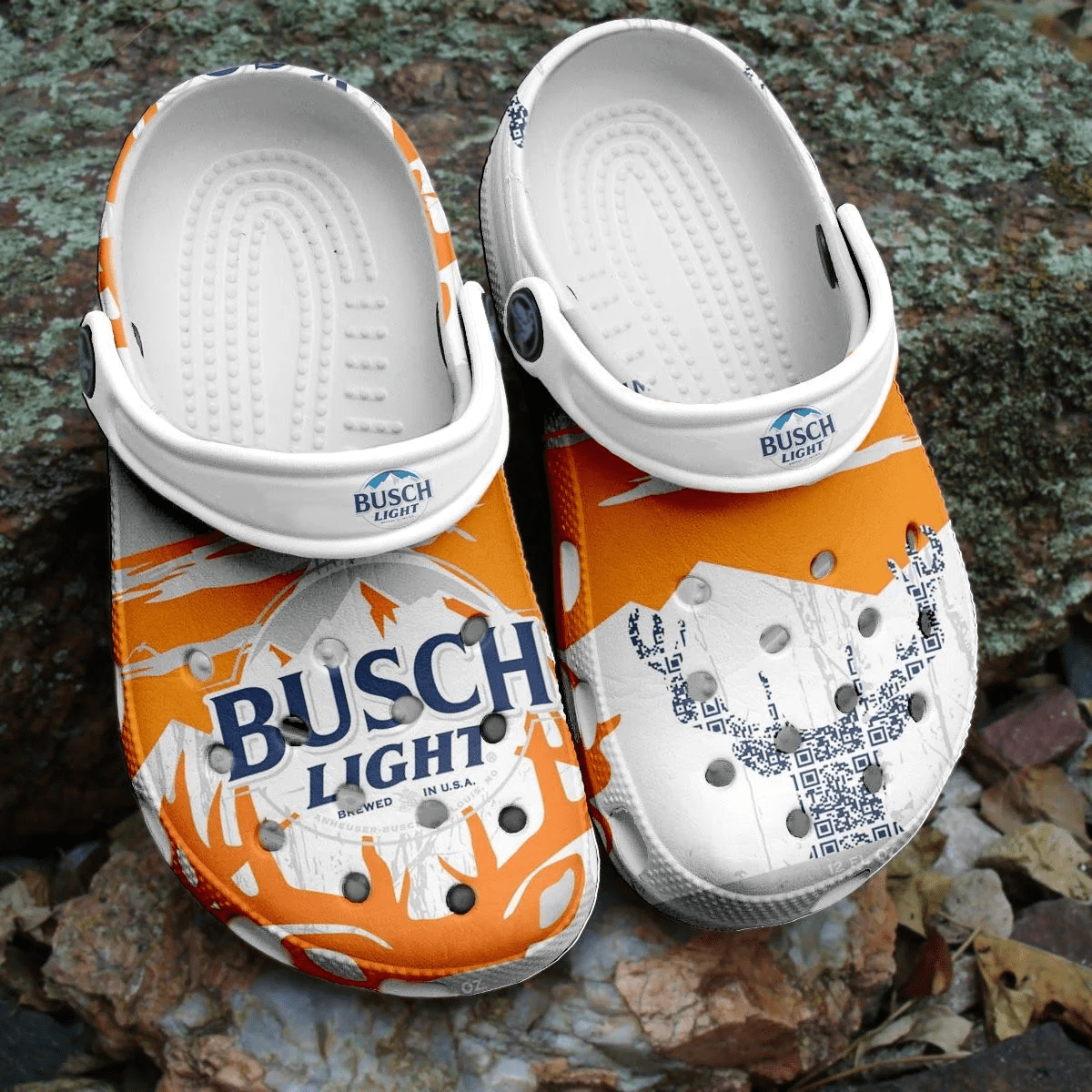 Footwearmerch Busch Light Beer Shoes Clogs Crocband Comfortable For Men Women