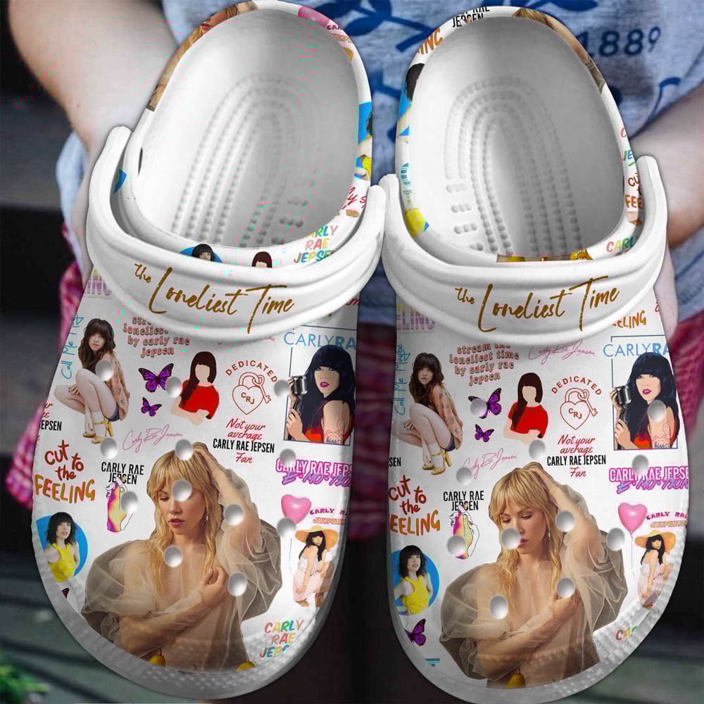 Footwearmerch Carly Rae Jepsen Music Crocs Crocband Clogs Shoes Comfortable For Men Women and Kids