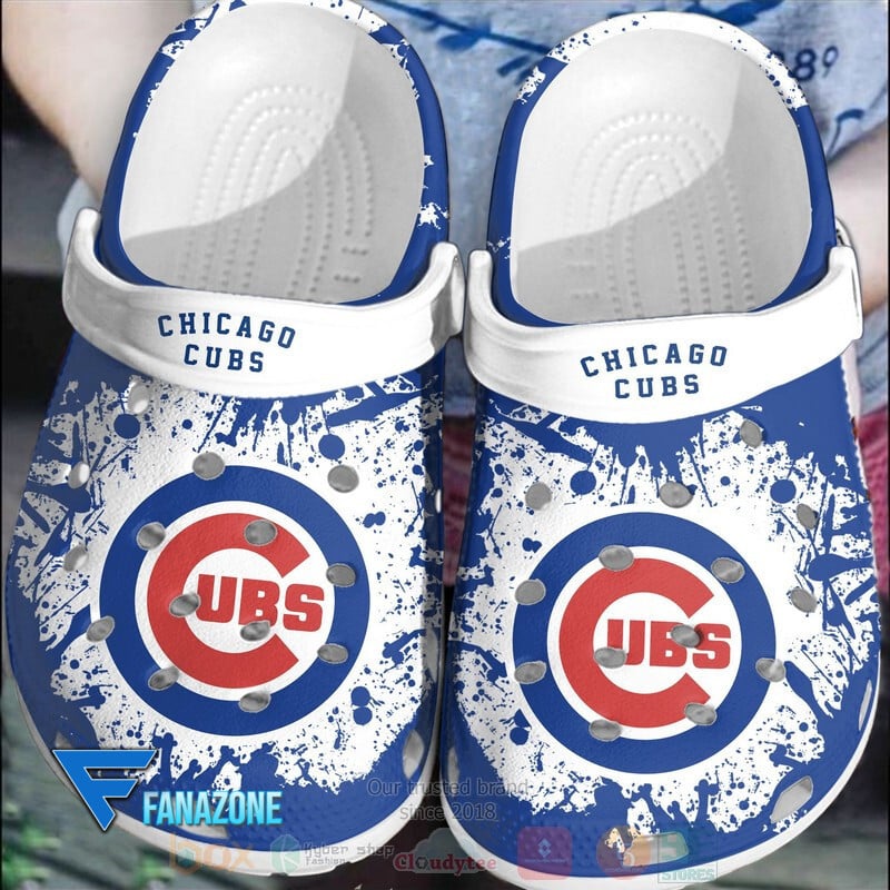 Footwearmerch Chicago Cubs MLB Sport Crocs Clogs Crocband Shoes Comfortable For Men Women and Kids