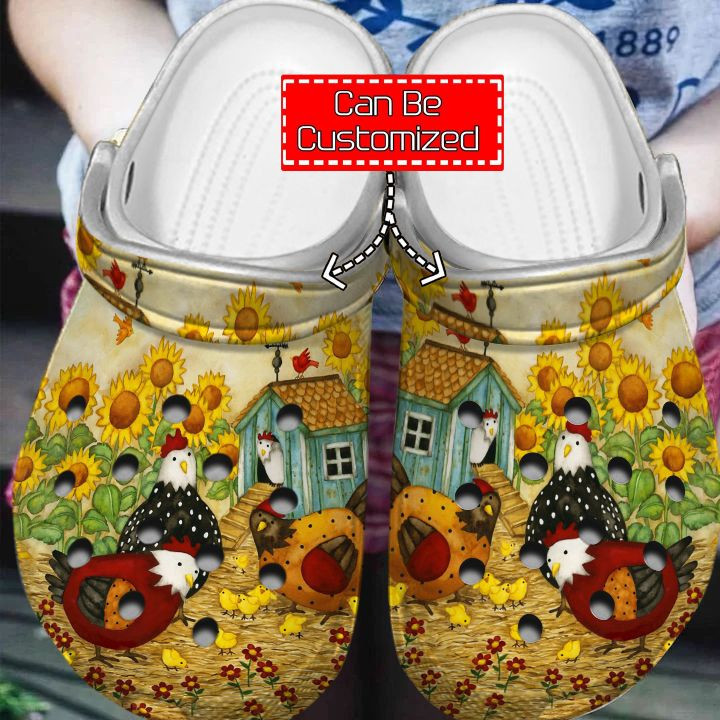 Footwearmerch Chicken - Beautiful Chicken Clog Shoes For Men And Women