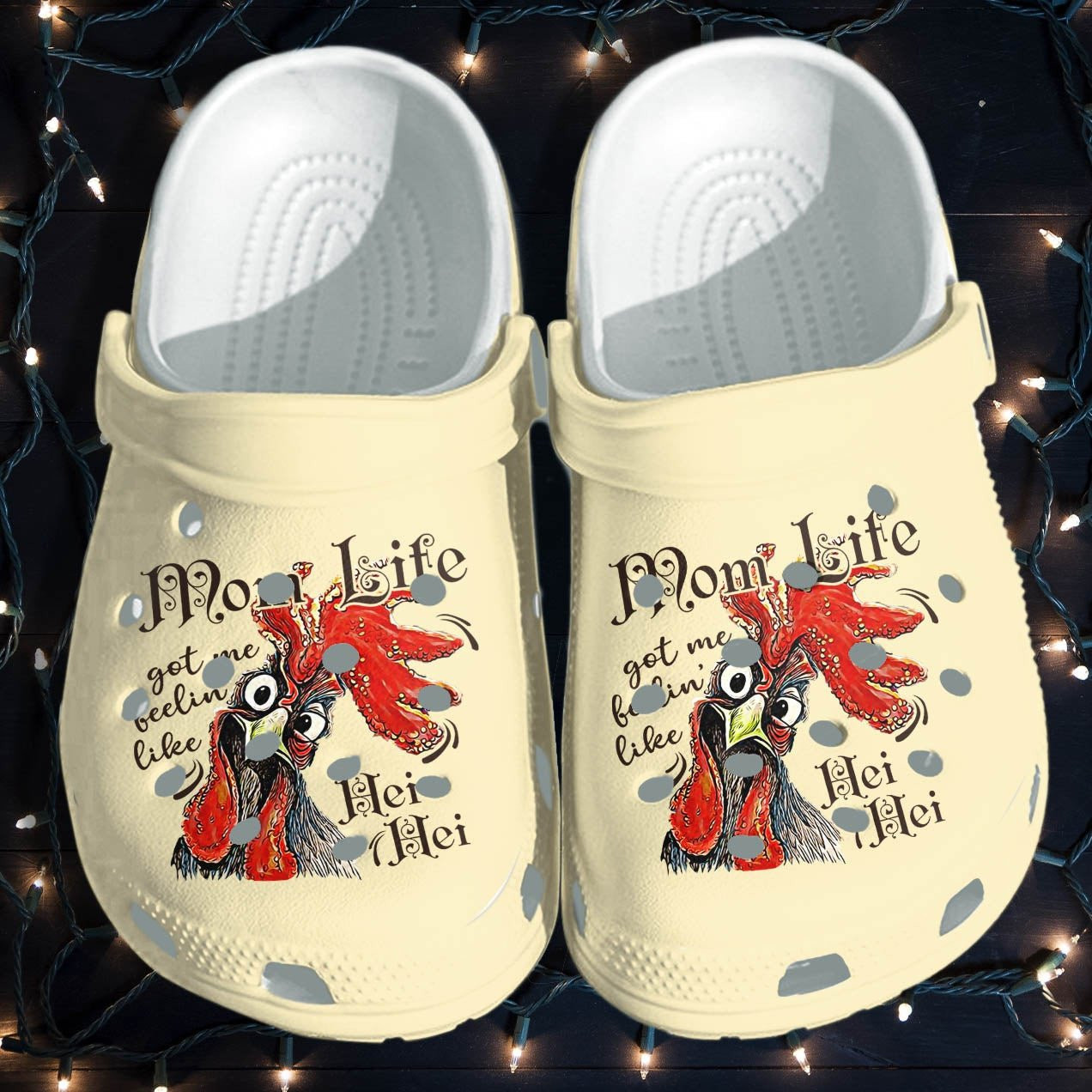 Footwearmerch Chicken Mom Life - Farmer Life Chicken Wear Shoes Gifts Mothers Day 2022