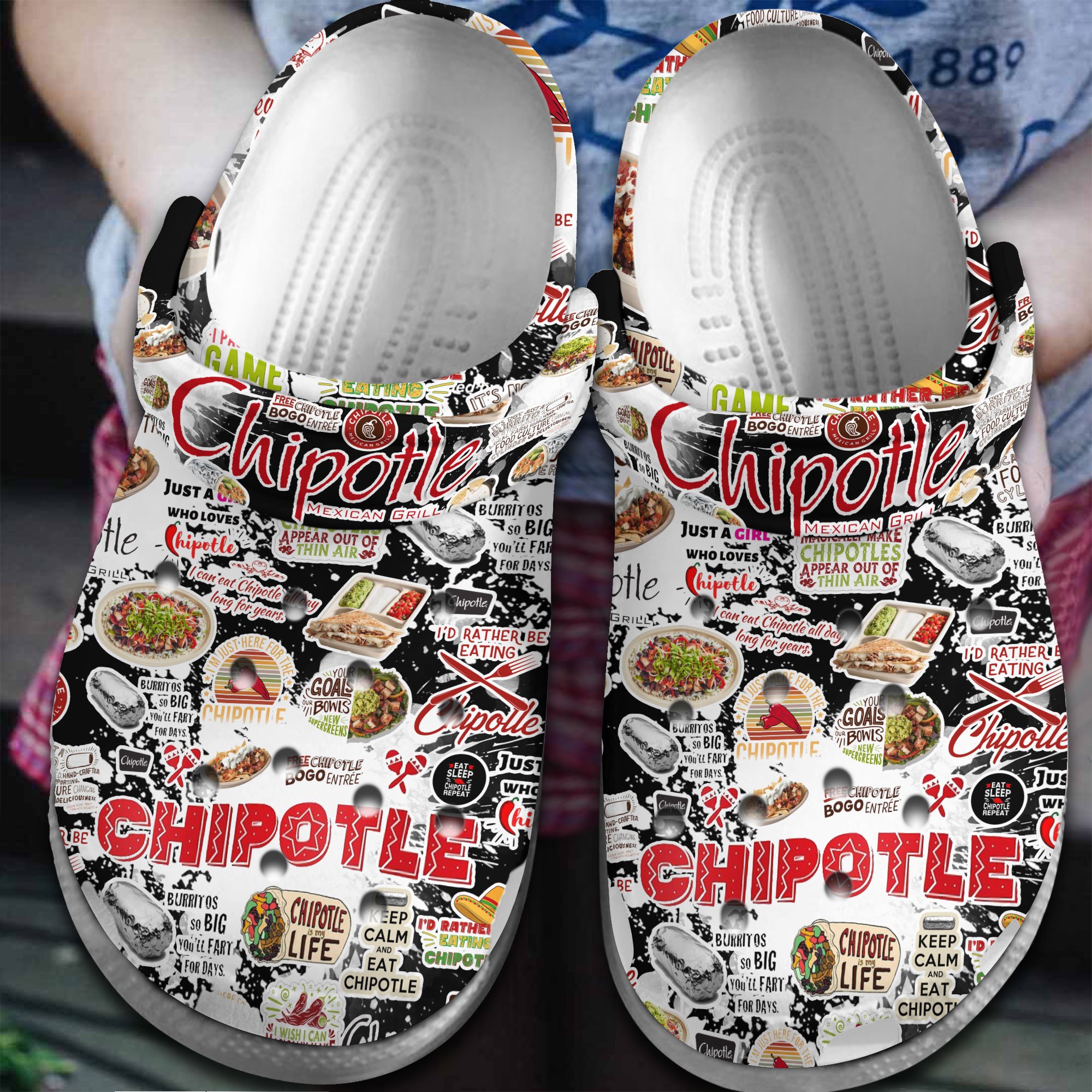 Footwearmerch Chipotle Crocs Crocband Clogs Shoes Comfortable For Men Women and Kids