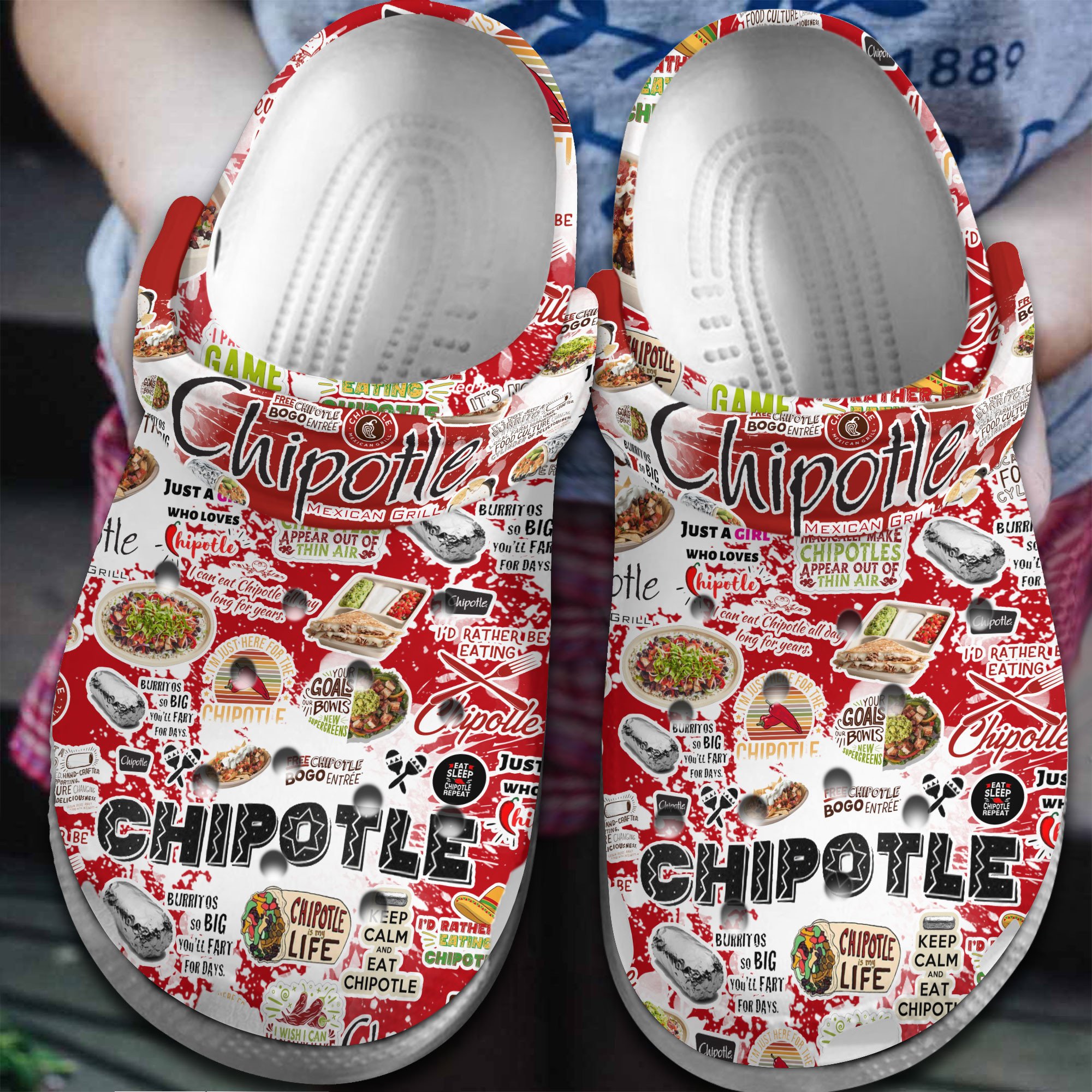 Footwearmerch Chipotle Crocs Crocband Clogs Shoes Comfortable For Men Women and Kids
