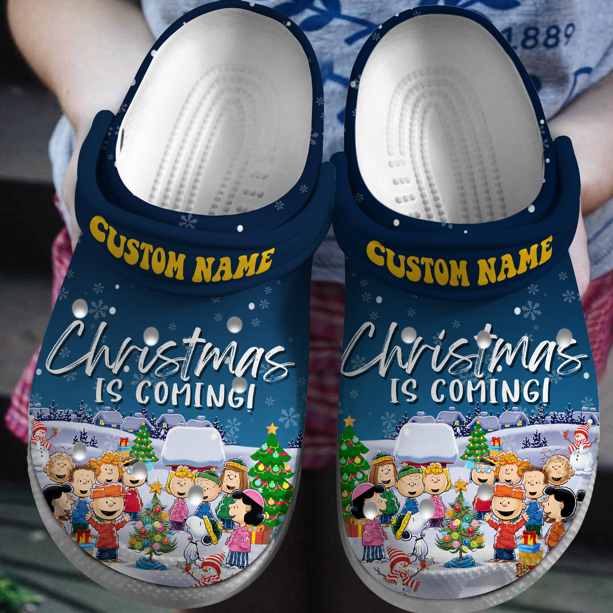 Footwearmerch Christmas is coming Music Crocs Crocband Clogs Shoes Comfortable For Men Women and Kids