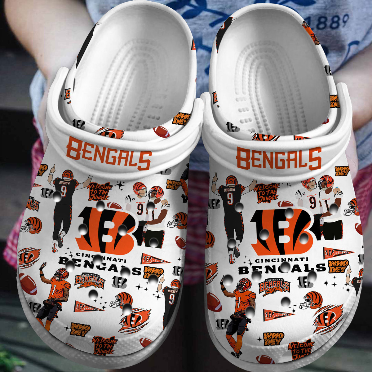Footwearmerch Cincinnati Bearcats NCAA Sport Crocs Crocband Clogs Shoes Comfortable For Men Women and Kids