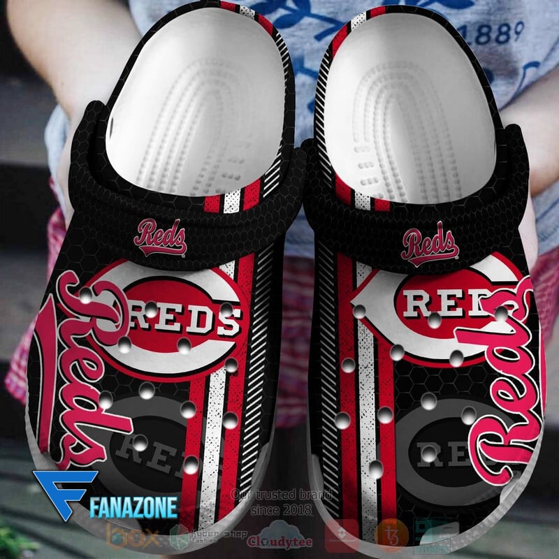 Footwearmerch Cincinnati Reds MLB Sport Crocs Clogs Crocband Shoes Comfortable For Men Women and Kids