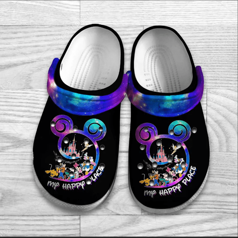 Footwearmerch Disney Mickey Crocs Crocband Clogs Comfortable Shoes For Men Women